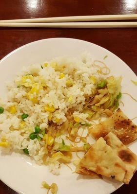 家常美食——榨菜丝蛋炒饭（以榨菜为主角，简单易学，快捷美味）