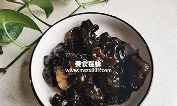 油菜炒木耳，营养又美味（家常美食，快手简单的佳肴）