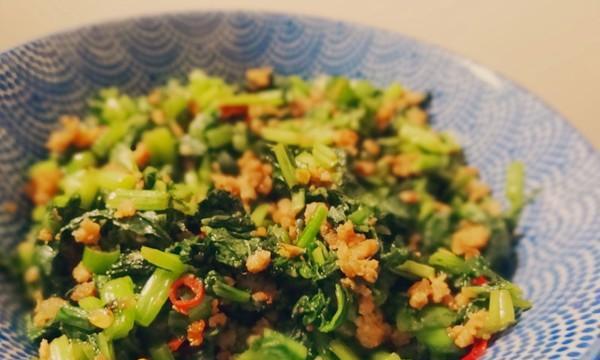 春季时令菜——雪里红黄豆炒肉末（清爽美味，滋补养生，轻松制作）