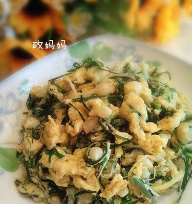 小根蒜拌豆腐，让你回味无穷（做法简单易学，味道清新可口，小根蒜和豆腐的完美搭配）