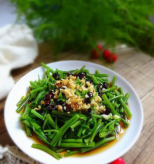 香辣空心菜，一碗下饭好滋味！（香辣空心菜，一碗下饭好滋味！）