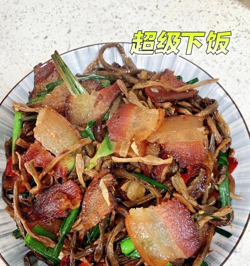 香肠豇豆粒的美食烹饪（家常美味）