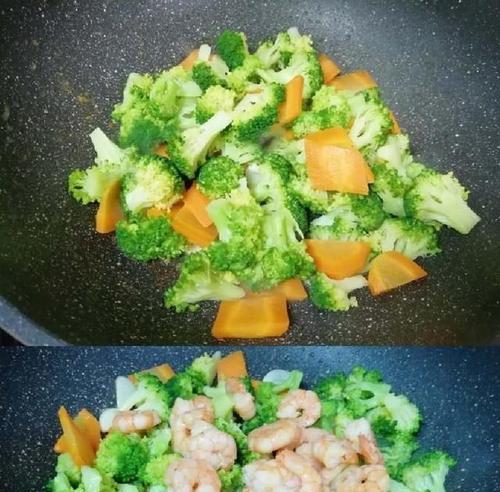 美味营养的虾仁西兰花炒食谱（简单易学）