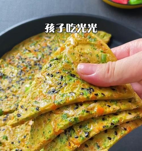 虾皮油菜鸡蛋饼的做法（新鲜又健康）