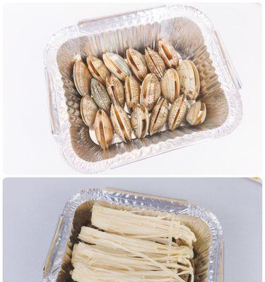 蒜香四溢金针菇蒸花甲，美味佳肴任你享（健康美食）