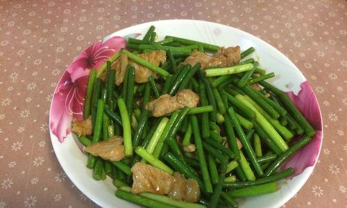 蒜苔香干炒肉末，美味不容错过（家常菜必备）