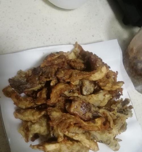 酥炸椒盐蘑菇，美味无比（做法简单）