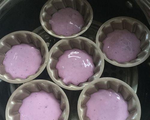 软糯香甜，美味无比的紫薯松糕（用料简单）