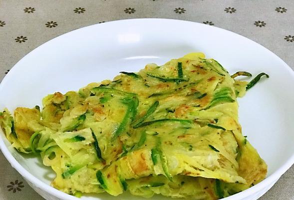 美味又营养，教你做虾皮油菜鸡蛋饼（简单易学）