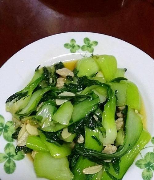 虾皮炒小白菜，营养美味的家常菜（家常小炒菜）